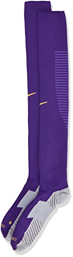 Nike Team Matchfit Core OTC Sock Fußballstutzen, Court Purple Lila/Dunkel Iris/Grau