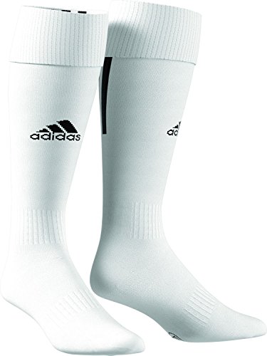 adidas Santos 18 Fussballsocken, White/Black